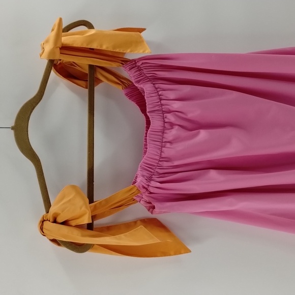 Antonio Melani Kimberly Whitman Caroline 4 sleeveless shift bow dress pink - Picture 2 of 9